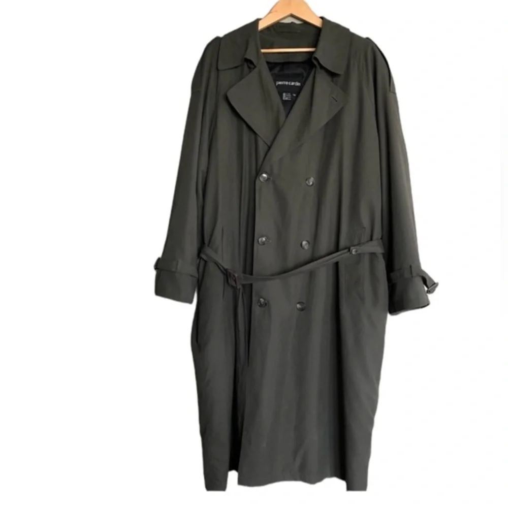 Pierre Cardin Belted Double Breasted Trench Coat-Size 44R
